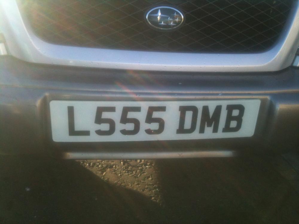 L555 DMB - Private Registration Plate. IMG_0172.JPG